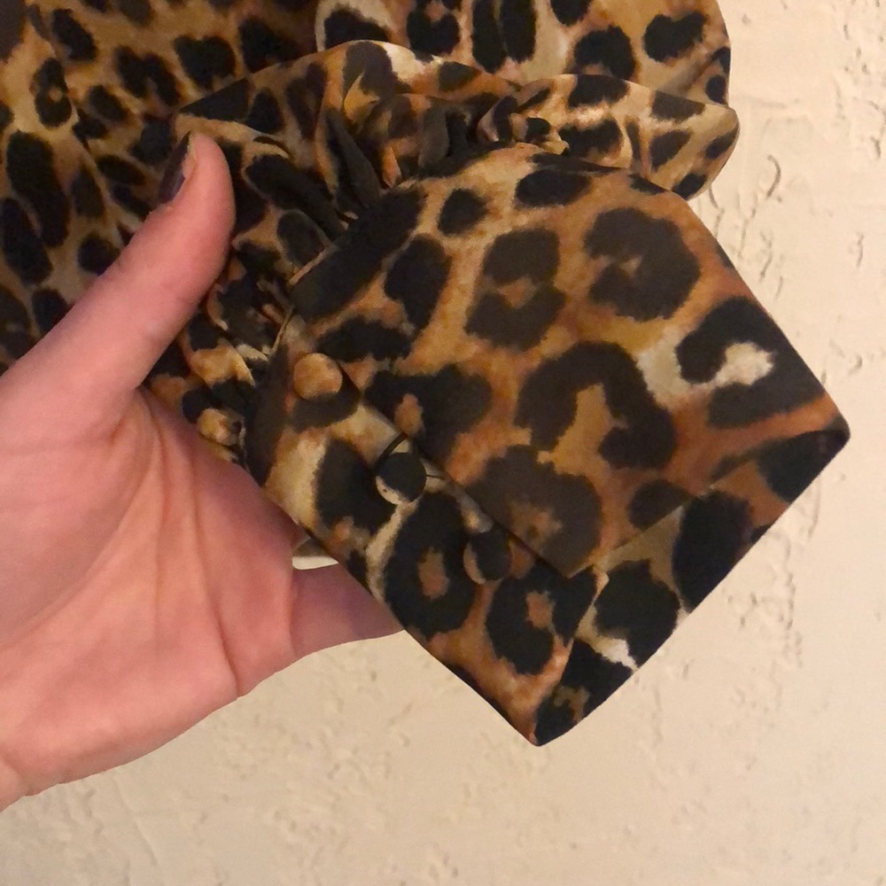 Express Leopard Print Top - image 7